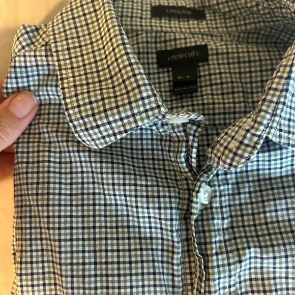 Lot of 4 Size 6-7 Crewcut button down shirts